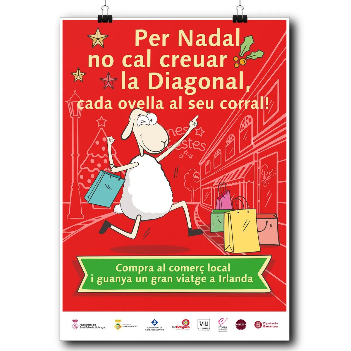 Per Nadal no cal creuar la Diagonal